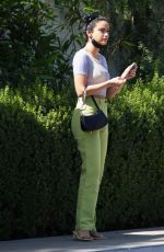 CAMILA MENDES Out and About in Beverly Hills 10/11/2021