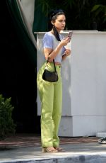 CAMILA MENDES Out and About in Beverly Hills 10/11/2021