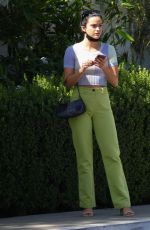 CAMILA MENDES Out and About in Beverly Hills 10/11/2021