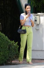 CAMILA MENDES Out and About in Beverly Hills 10/11/2021
