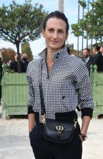 CAMILLE COTTIN Arrives at Dior Womenswear Spring/Summer 2022 Fashion Show in Paris 09/28/2021
