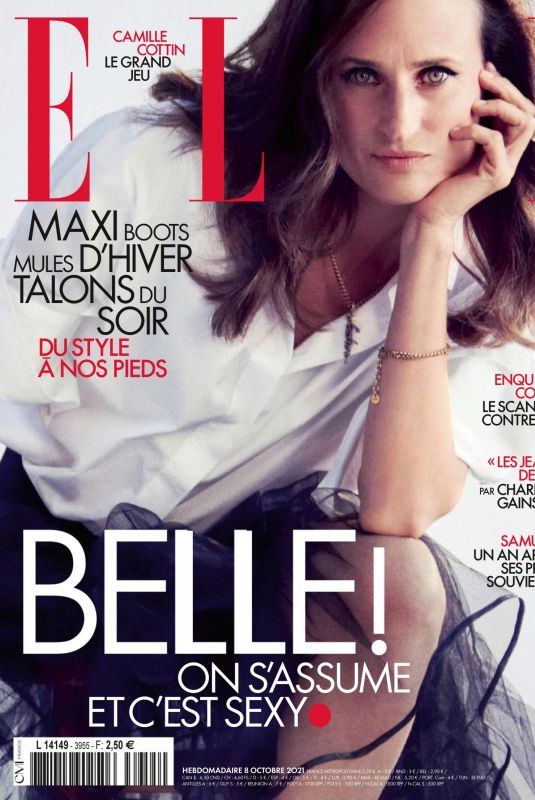 CAMILLE COTTIN in Elle Magazine, France October 2021