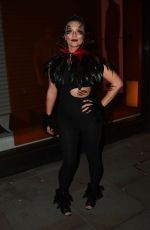 CANDICE BROWN Arrives at a Halloween Party in London 10/29/2021