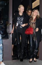 CANDICE SWANEPOEL Celebrates Her 33rd Birthday at Zero Bond in New York 10/21/2021
