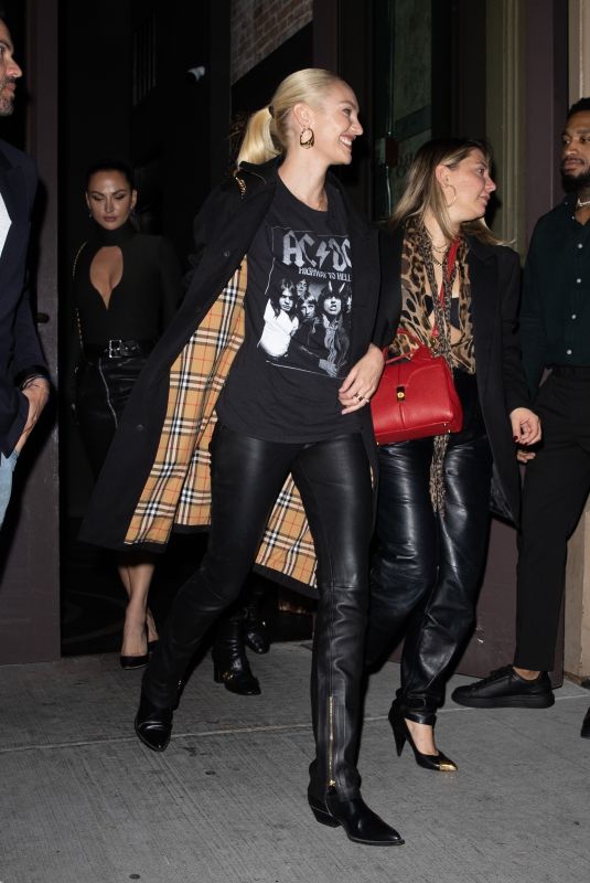 CANDICE SWANEPOEL Celebrates Her 33rd Birthday at Zero Bond in New York 10/21/2021