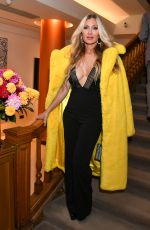 CAPRICE BOURRET at Brightening Lives Exhibition Private View in London 10/12/2021