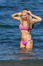 CAPRICE BOURRET in Bikini at a Beach in Ibiza 10/27/2021