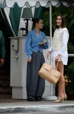 CARA SANTANA and OLIVIA CULPO Out for Lunch in Los Angeles 10/24/2021