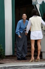 CARA SANTANA and OLIVIA CULPO Out for Lunch in Los Angeles 10/24/2021
