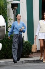 CARA SANTANA and OLIVIA CULPO Out for Lunch in Los Angeles 10/24/2021