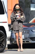 CARA SANTANA Leaves a Skin Care Clinic in West Hollywood 10/26/2021