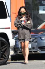 CARA SANTANA Leaves a Skin Care Clinic in West Hollywood 10/26/2021