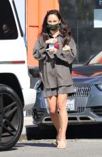 CARA SANTANA Leaves a Skin Care Clinic in West Hollywood 10/26/2021