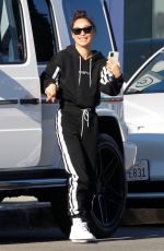 CARA SANTANA Out with Her Dog in West Hollywood 10/09/2021