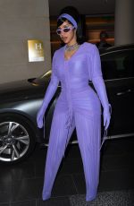 CARDI B Arrives at Ritz Hotel in Paris 10/03/2021