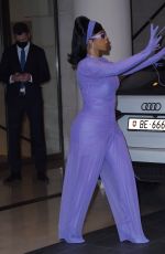 CARDI B Arrives at Ritz Hotel in Paris 10/03/2021