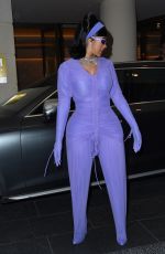 CARDI B Arrives at Ritz Hotel in Paris 10/03/2021