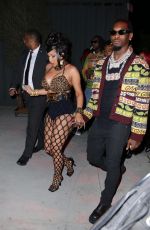 CARDI B at Her 29th Birthday Party in Los Angeles 10/11/2021
