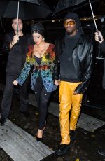 CARDI B Leaves Her Hotel at Paris Fashion Week 10/02/2021