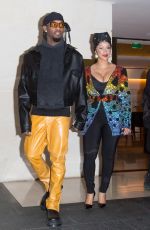 CARDI B Leaves Her Hotel at Paris Fashion Week 10/02/2021