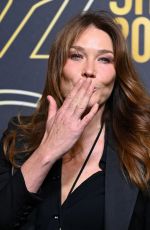 CARLA BRUNI at Etam Womenswear Spring/Summer 2022 Fashion Show in Paris 10/04/2021