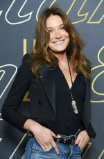 CARLA BRUNI at Etam Womenswear Spring/Summer 2022 Fashion Show in Paris 10/04/2021