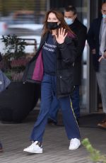 CARLA BRUNI Out and About in Warsaw 10/28/2021