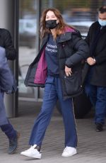 CARLA BRUNI Out and About in Warsaw 10/28/2021