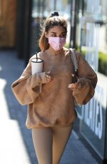 CHANTEL JEFFRIES Heading to Pilates Class in West Hollywood 10/14/2021