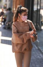 CHANTEL JEFFRIES Heading to Pilates Class in West Hollywood 10/14/2021