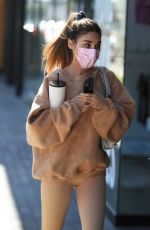 CHANTEL JEFFRIES Heading to Pilates Class in West Hollywood 10/14/2021