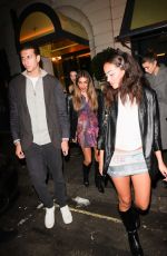 CHANTEL JEFFRIES Leaves Isabel Restaurant in London 10/12/2021