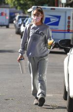 CHANTEL JEFFRIES Leaves SEV Laser Aesthetics in West Hollywood 10/18/2021