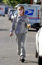 CHANTEL JEFFRIES Leaves SEV Laser Aesthetics in West Hollywood 10/18/2021