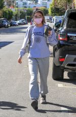 CHANTEL JEFFRIES Leaves SEV Laser Aesthetics in West Hollywood 10/18/2021