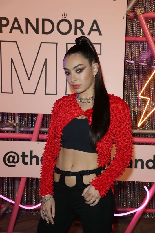 CHARLI XCX at Pandora Me Launch Event at Leake Street Arches in London 10/22/2021