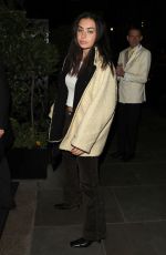 CHARLI XCX Out for Dinner at Scott