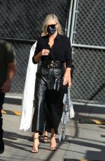 CHARLIZE THERON Leaves Jimmy Kimmel Live in West Hollywood 09/30/2021