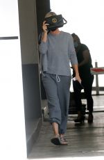 CHARLIZE THERON Out and About in Beverly Hills 10/08/2021