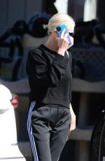 CHARLIZE THERON Out for Lunch in Los Angeles 10/12/2021