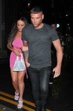 CHARLOTTE CROSBY Leaves Impossible Nightclub in Manchester 10/02/2021