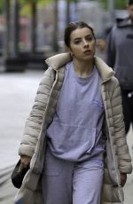 CHARLOTTE JORDAN Leaves Costa Coffee in Manchester 10/12/2021