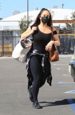 CHERYL BURKE Arrives at Dance Practice in Studio City 10/17/2021