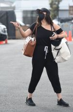 CHERYL BURKE at Dancing with the Stars Rehearsals in Los Angeles 10/08/2021