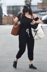 CHERYL BURKE at Dancing with the Stars Rehearsals in Los Angeles 10/08/2021