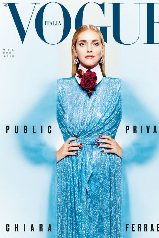CHIARA FERRAGNI in Vogue Magazine, Italy October 2021