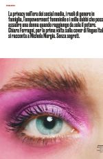 CHIARA FERRAGNI in Vogue Magazine, Italy October 2021