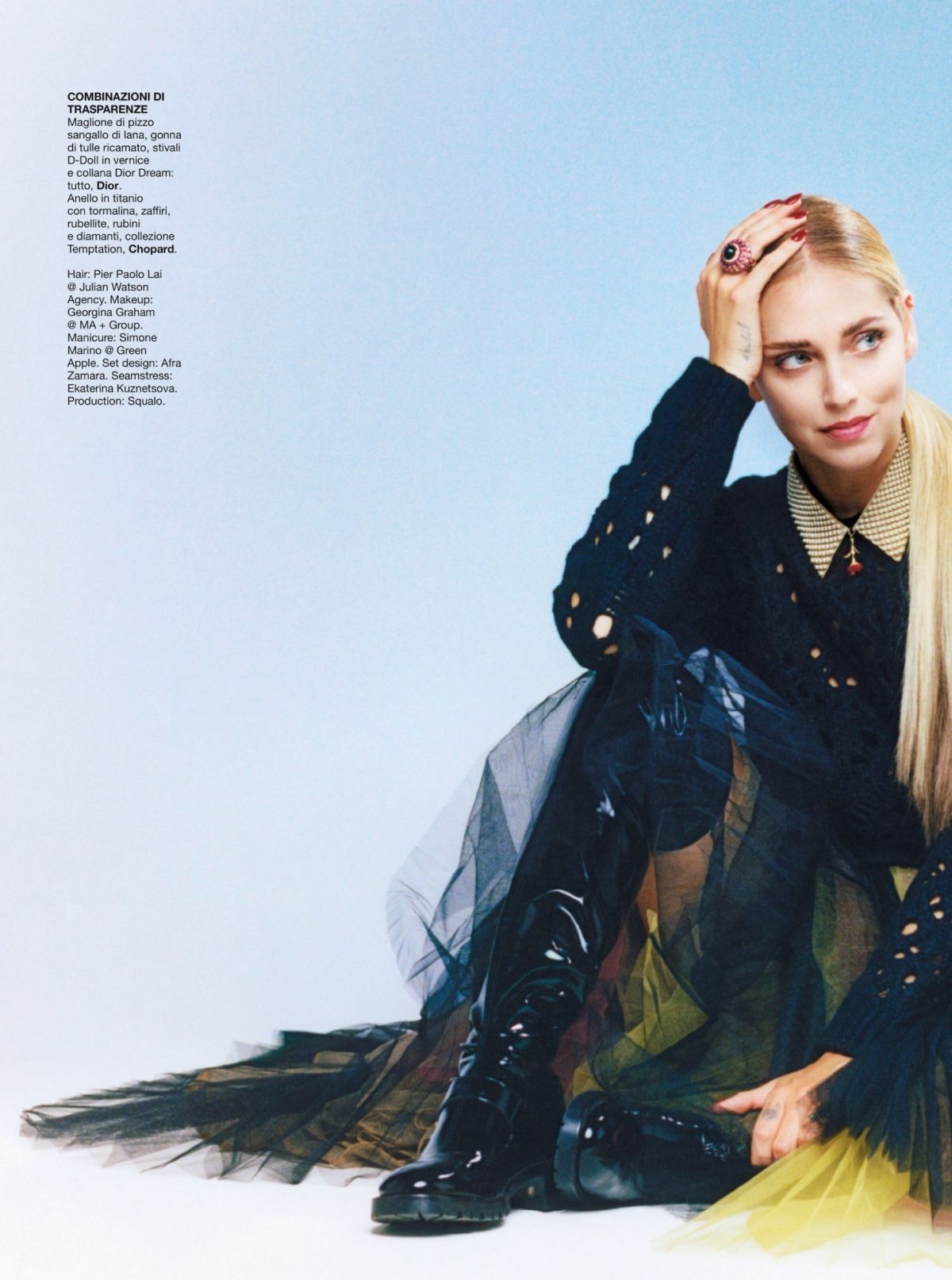 CHIARA FERRAGNI in Vogue Magazine, Italy October 2021 – HawtCelebs