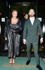 CHLOE SIMS Leaves Amazonico Restaurant in London 10/19/2021