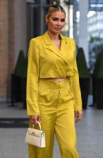 CHLOE SIMS on the Set of The Only Way is Essex in London 10/08/2021